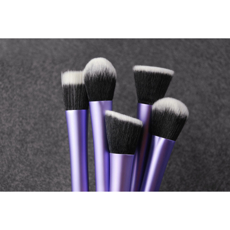 Ensemble de pinceaux de maquillage professionnel 10pc brandnamebrush / ensemble de pinceaux de maquillage kabuki