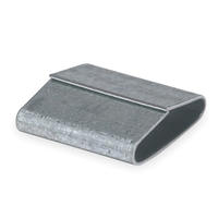 Open Type Hot dipped Galvanized Steel strapping clips ,strapping seals metal packing clip