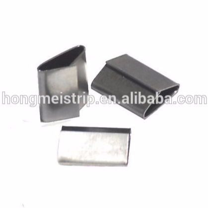 Overlap Galvanised steelbuckle metal strip seals metal strap clips