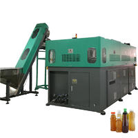 Low price PET/plastic mineral water bottle blowing moulding machine