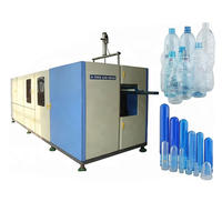 Low price PET plastic mineral water bottle blowing machine