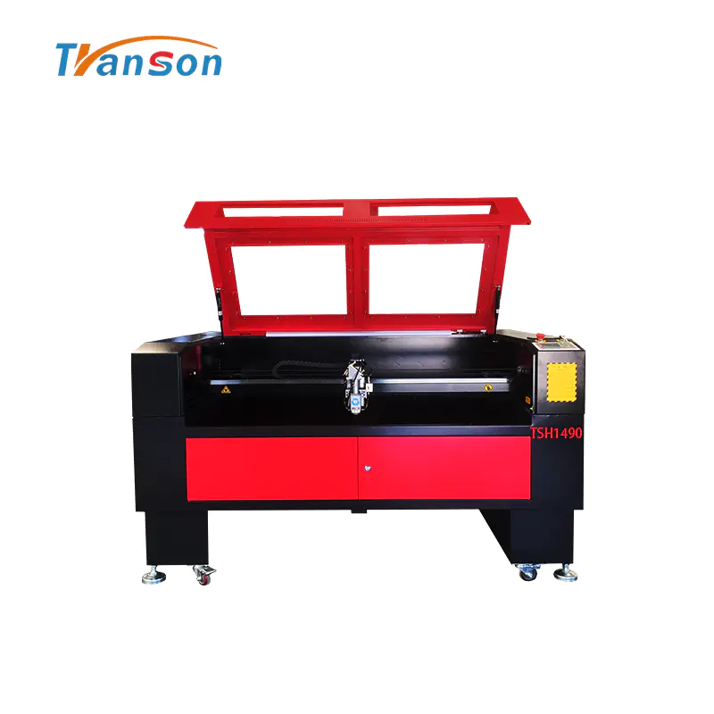 Widely used TSH1490 type CO2 laser machine for metal and nonmetal cutting and engraving