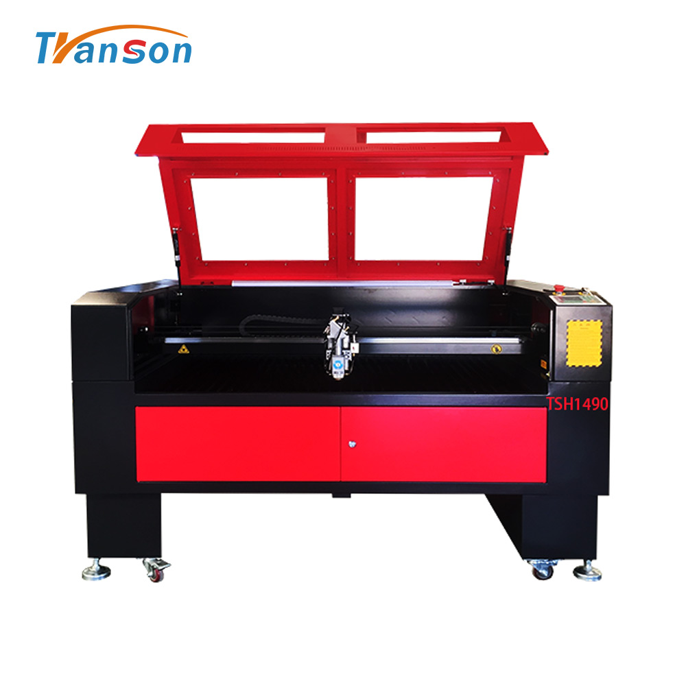 Engraving 180W laser cutting machine for metal and nonmetal 1400*900 mm big size working area with 2 laser head