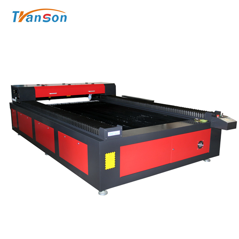 1300*2500 mm Transon Metal and Nonmetal CO2 Laser Cutter Mixed for Sale 180w machine laser engraving