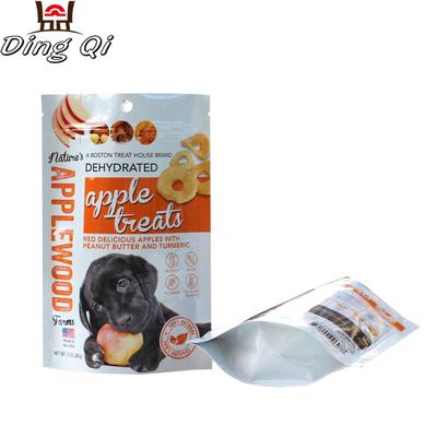 Accept Custom Resealable Foil Pouch Dog Food Packaging Stand Up Pet Food Pouch