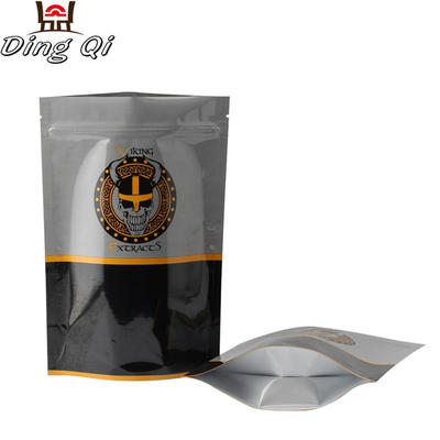 Wholesale factory price biodegradable aluminum foil ziplock plastic food grade coffee packaging bags