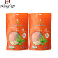 Clear plastic zip bags for dried food packaging