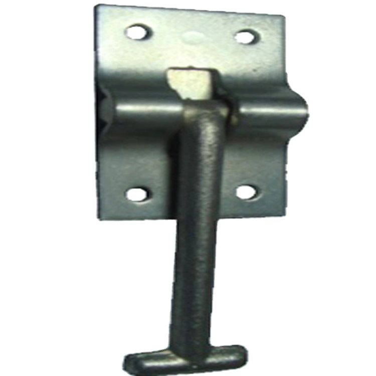 Entry door holder with stainless steel universal bumper door latch