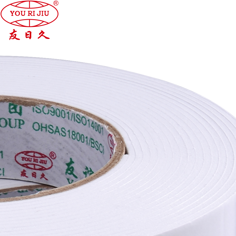 PE/EVA Double Sided Foam Backed Tape