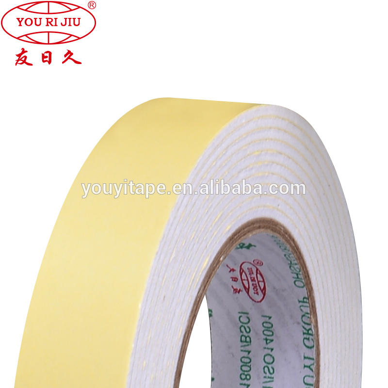 new products alibaba china white tissue foam eva double side tape YH-DS01
