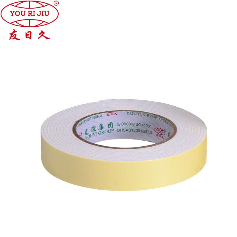 alibaba china BLACK /WHITE 2MM EVA ACRYLIC SINGLE SIDED FOAM TAPE