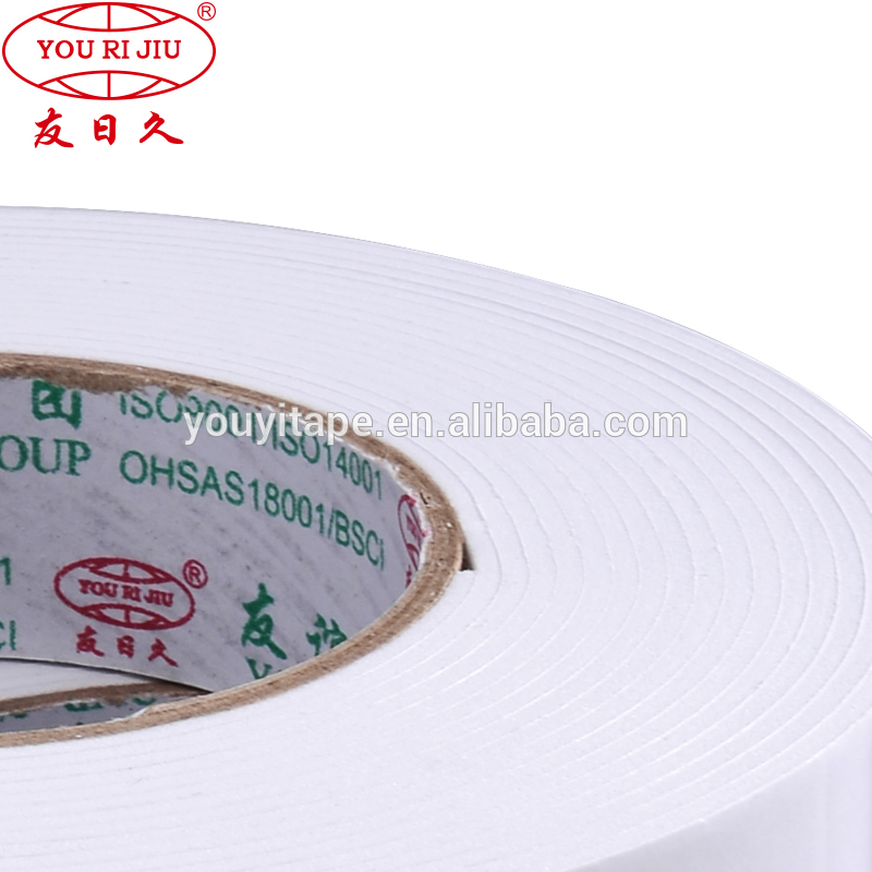 new products alibaba china white tissue foam eva double side tape YH-DS01