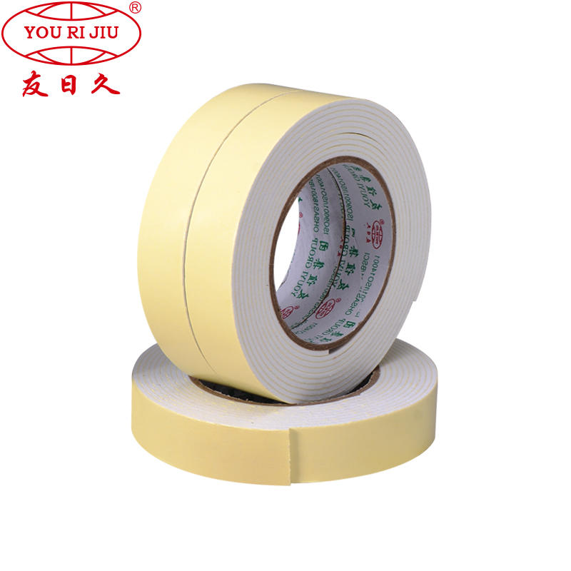 EVA Double Side Foam Tape (Tissue Carrier Coated With Acrylic or Solvent Adhesive)