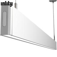 CE/ROHS Listed black color aluminum suspended linkable led linear lighting