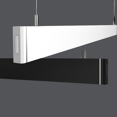 36w mote control led light office decorating led light modern led linear chandeliers pendant light
