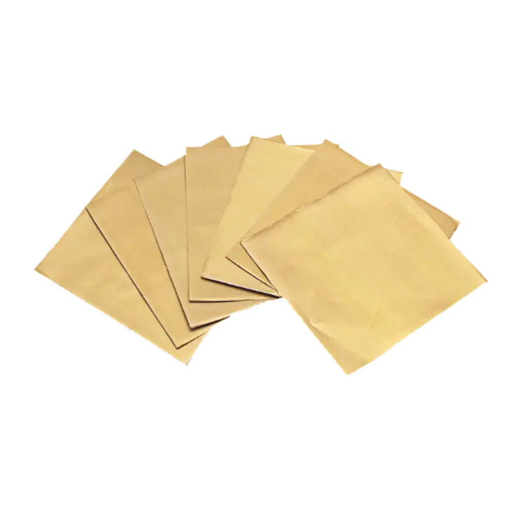 Individual chocolate gold aluminum foil wrapped paper