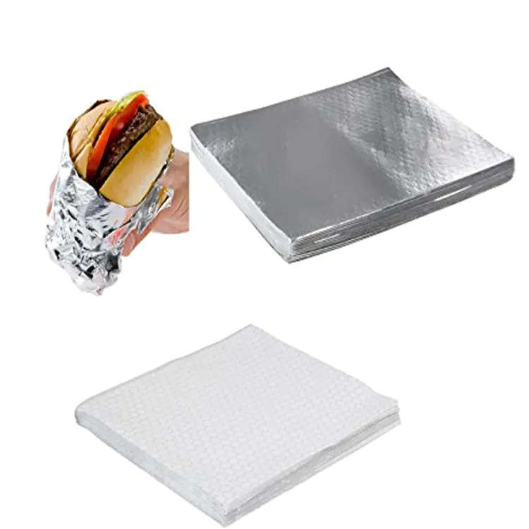 Kolysen customizable aluminium foil paper for sandwich wrapping