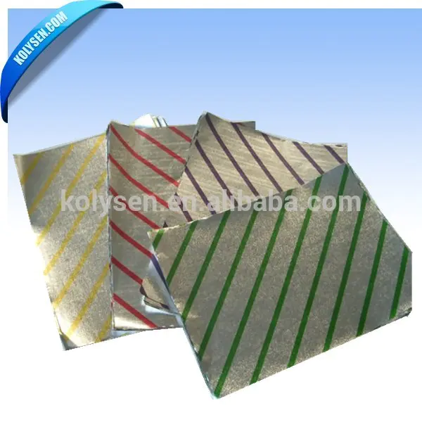 aluminum foil honeycomb paper for sandwich /burger wrapper