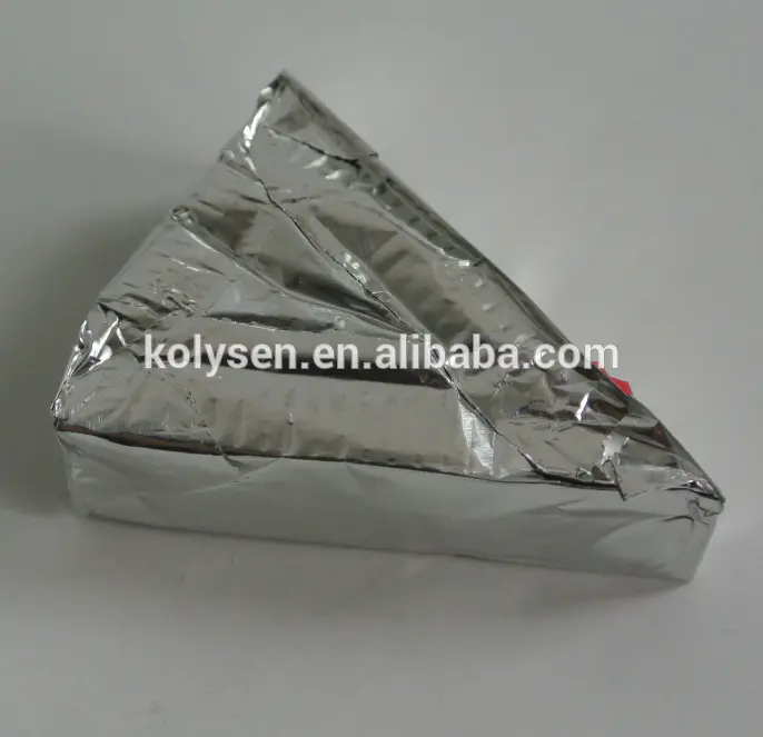 Natural silver Foil for processed cheese packaging