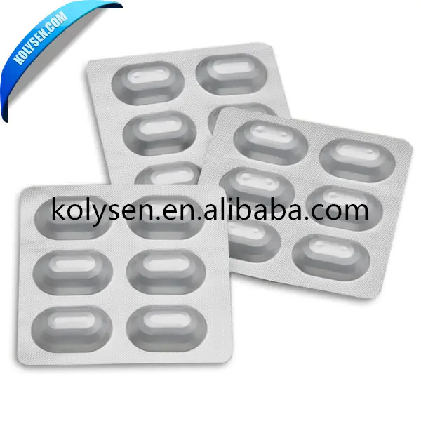 Medicine Tablet Packing Use Blister Aluminium Foil