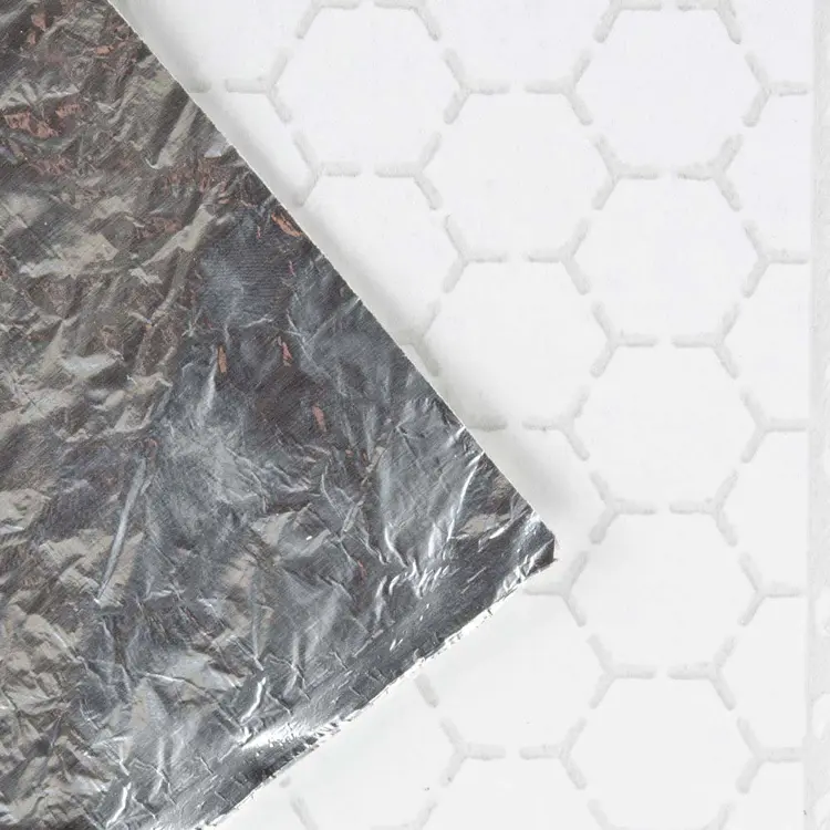 Excellent heat insulation effect honeycomb foil paper