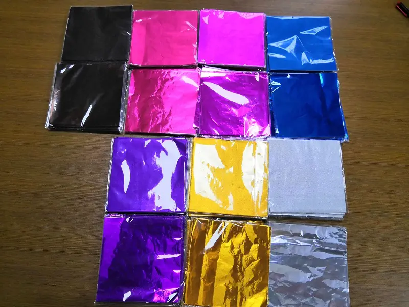 Chocolate Aluminum Foil Wrapper for Chocolate Wrapping