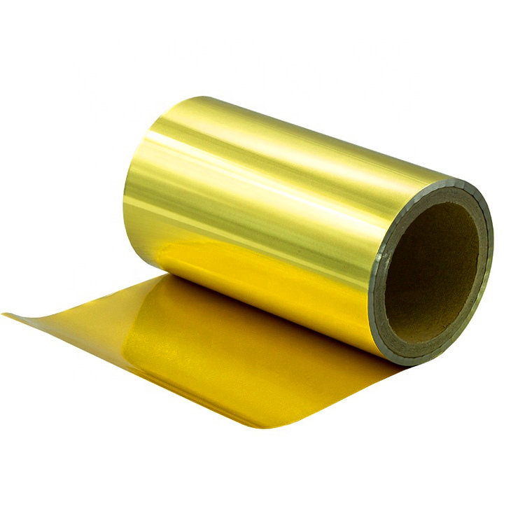 Premium Photo  Bright yellow colored rolls of aluminum foil in