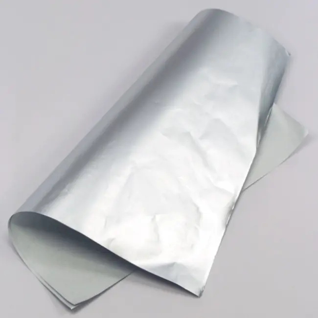 Food grade varnish coated cheese aluminum foil