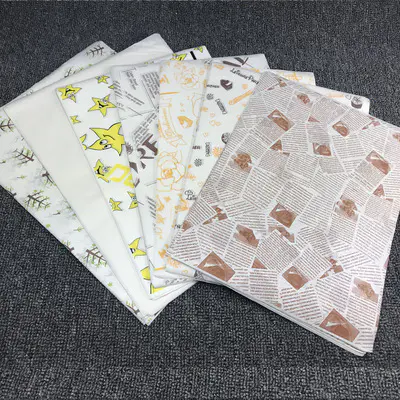 Insulated Foil Sandwich Wrapping Paper Sheets