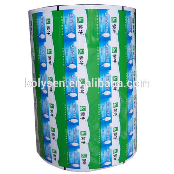 Aluminum foil lids roll for yogurt/tube cup