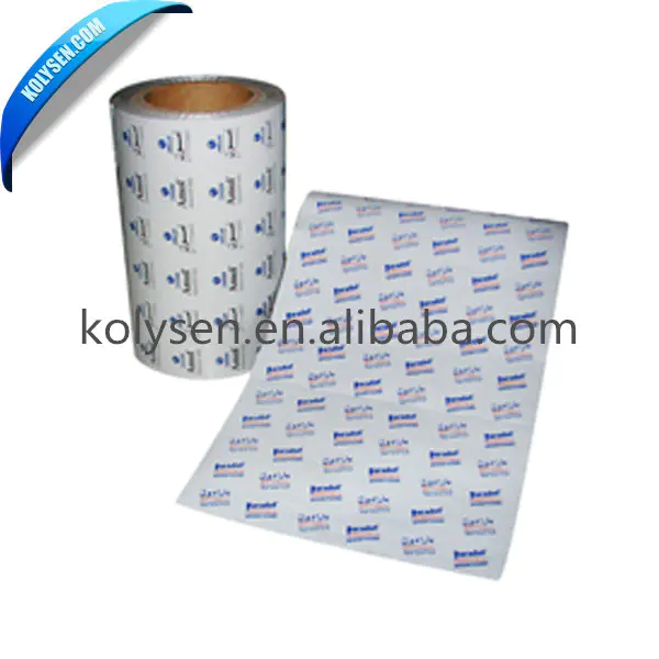Printing Aluminum Foil Pharma Grade Aluminium Blister Foil