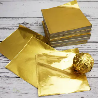 Gold Foil for Chocolate Wrap