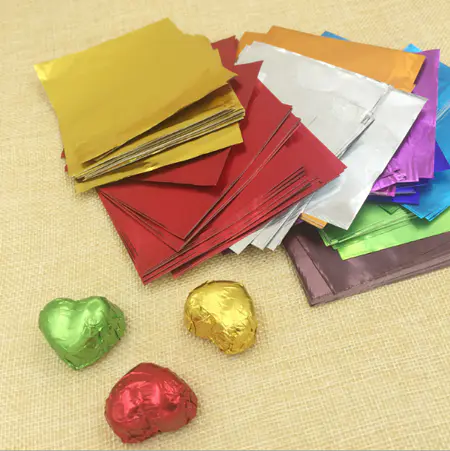 Alloy8011 printable pure aluminum foil for chocolate packing