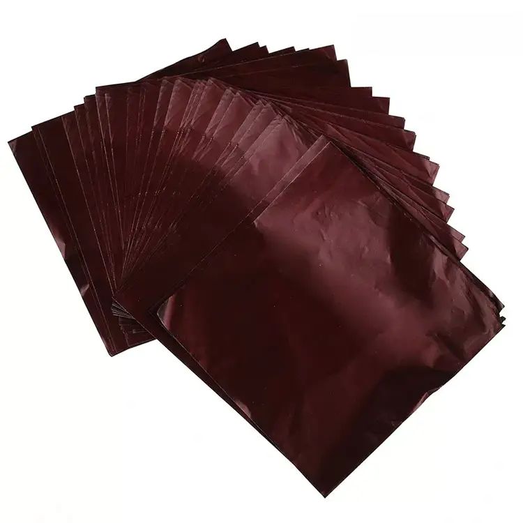 Soft tempered aluminum foil for heart chocolate wrapping