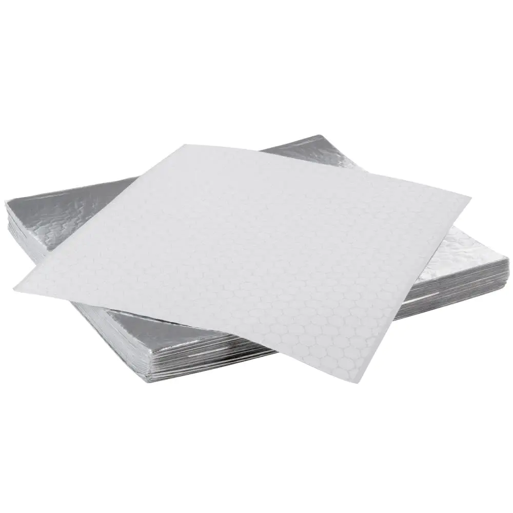 Honeycomb aluminum foil paper wrapper for hamburger