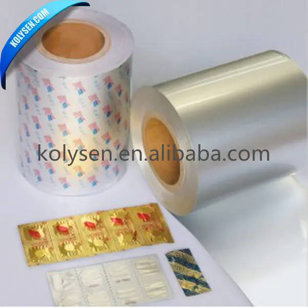 Custom Printed Laminated Paper Foil for Pharma Packing