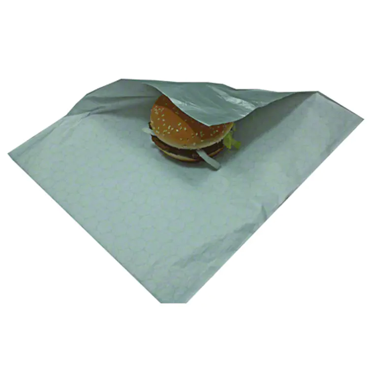 Honeycomb aluminum foil paper wrapper for hamburger