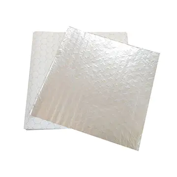 Custom honeycomb design aluminum foil wrapper sheets