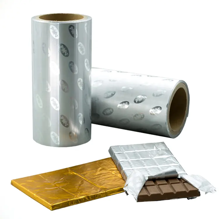 Wholesale Price 8011 Alloy Colors Foil Wrapping Paper for Chocolate