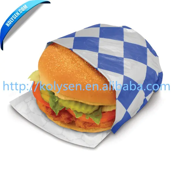 Insulated Foil Sheet Wrap Hot Sandwich Wrapping Foil Paper