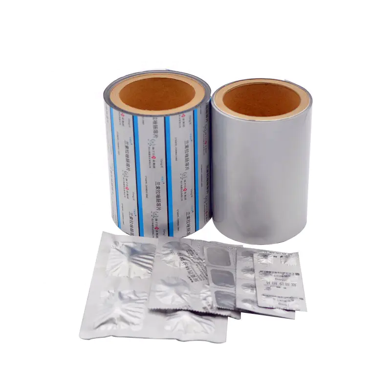 Wholesale Custom Aluminum Blister Foil Alu Foil for Pharmaceutical Tablets Packaging