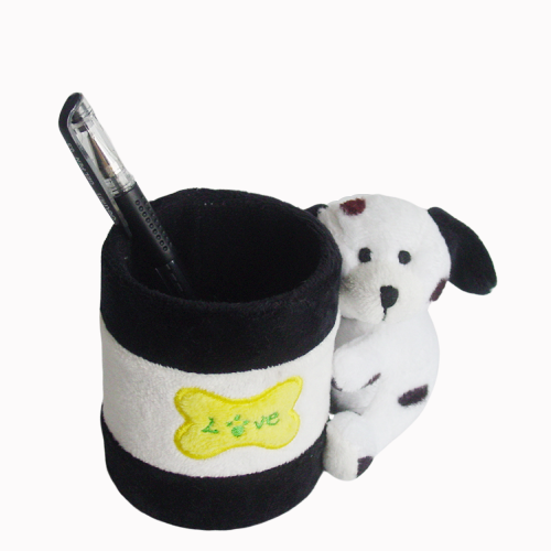 Children PP Cotton Plush Animal Desk Custom Pen Holder