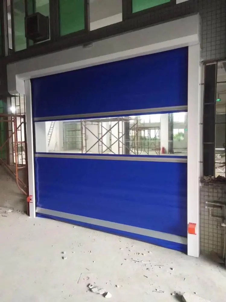 Custom Automatic PVC Fast Rapid Door High Speed Shutter door