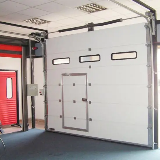 Warehouse Overhand Vertical Lift Industrial Used Steel Automatic Sectional Door