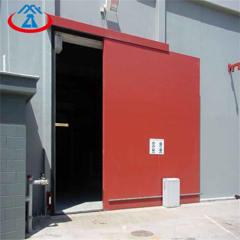 Manual industrial sliding door 129inch*125inch 40/50mm door panel ready to ship