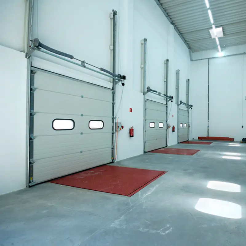 50mm Door Panel Galvanized Steel Material Industrial Lifting Door