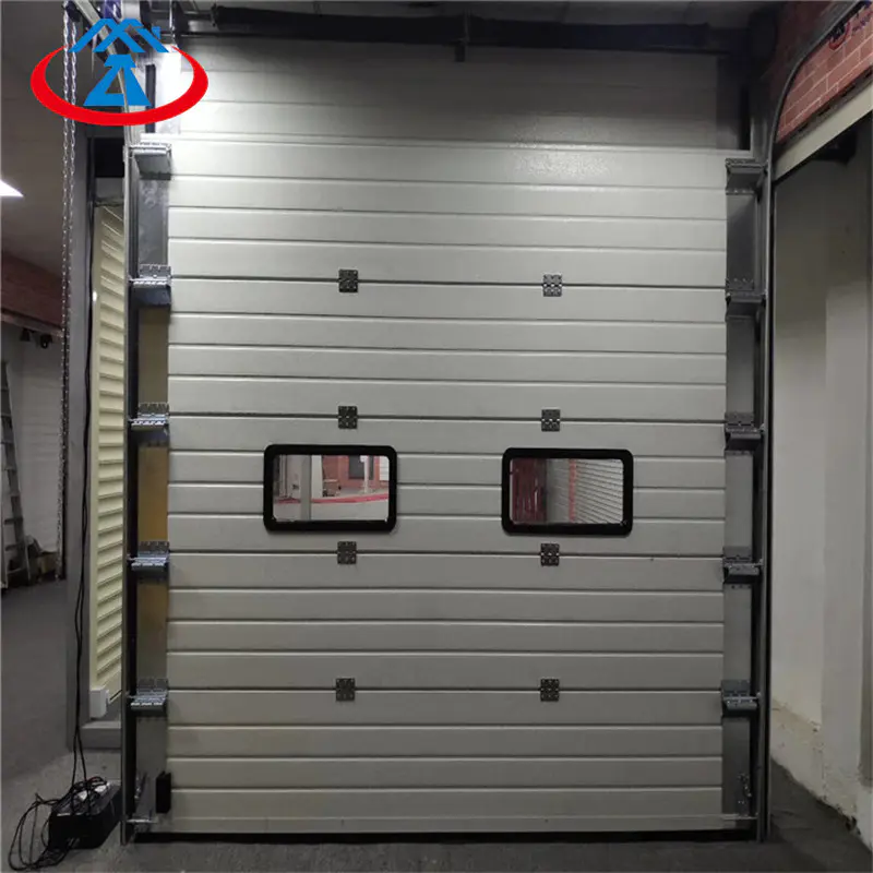 W2500*H3000mm Automatic Double Panel Industrial Lifting/Overhead Door