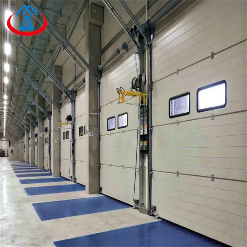 W2500*H3000mm China Automatic Industrial Lift Sectional Steel Door