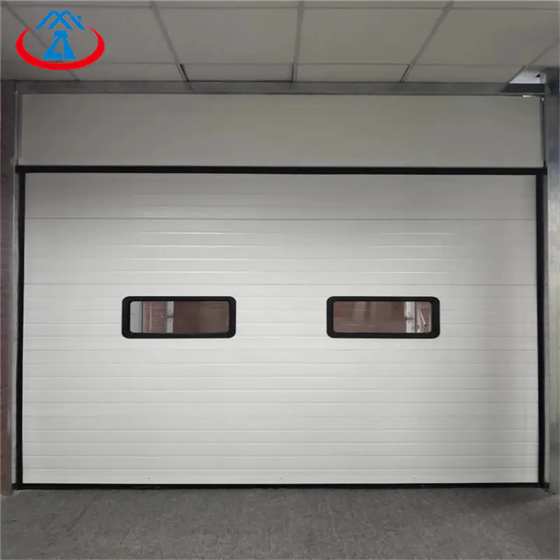 W2500*H3000mm Automatic Double Panel Industrial Lifting/Overhead Door