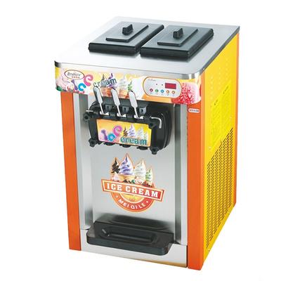 Grace Commercial Chinese Soft Serve Tabletop 3 flavors Ice Cream Vending Machine Maker